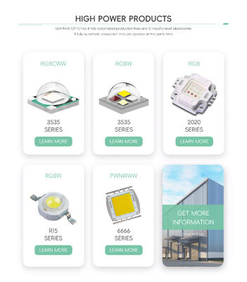 أفضل سعر مصباح LED عالي الطاقة RGB RGBW SMD LED Chip 3535 5050 3W-12W مصباح مسرح LED إضاءة المناظر الطبيعية LED