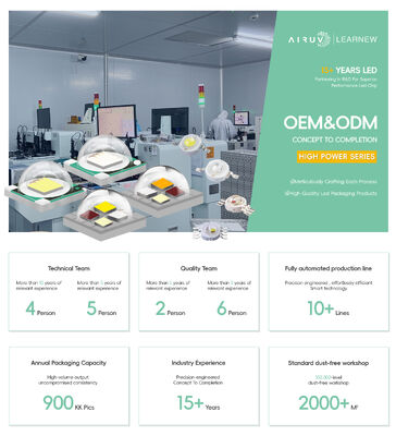قوة عالية SMD5050 10W-18W DC6V/12V LED Diode 2000LM 5.0 * 5.0mm 120 درجة LEDs رقائق مصباح 2700k 3000k 4000k 5000k 6000k 6500k