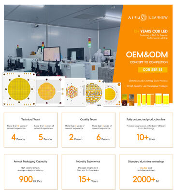 30W + 30W ثنائي الألوان 1919 COB LED CHIP DownLIGHTS أضواء الداخلية الضوء 36-38V CCT القابل للتخفيض ملونين 2700-6500K