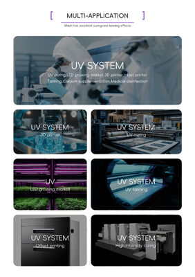 مصباح أنبوبي LED للأشعة فوق البنفسجية 1.5 متر 365 نانومتر 370 نانومتر 100 واط 120 واط مصباح أنبوبي للأشعة فوق البنفسجية طبي 1.7 متر بتصميم تيار متردد سرير تسمير حل LED للأشعة فوق البنفسجية خبير العلاج الضوئي