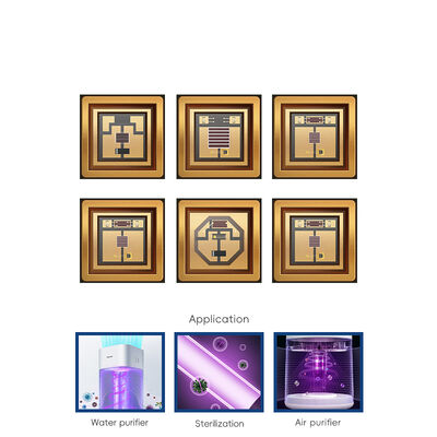 مصابيح LED فوق بنفسجية 270 نانومتر 3838 مصابيح LED فوق بنفسجية 254 نانومتر مصابيح LED فوق بنفسجية عالية الطاقة UV UVC LED UV-C LED 265 نانومتر UVC LED 270 نانومتر UV-C LED 1 واط 3 واط