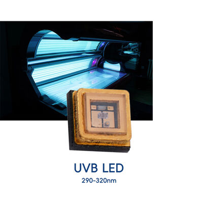 شريحة UVB 3W بقوة 315 نانومتر بسعر المصنع 3535 LED Diode SMD 311 نانومتر 500mA مصباح تسمير LED Diode SMD 306 نانومتر 295 نانومتر 110 ميجاوات