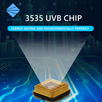 شريحة UVB 3W بقوة 315 نانومتر بسعر المصنع 3535 LED Diode SMD 311 نانومتر 500mA مصباح تسمير LED Diode SMD 306 نانومتر 295 نانومتر 110 ميجاوات