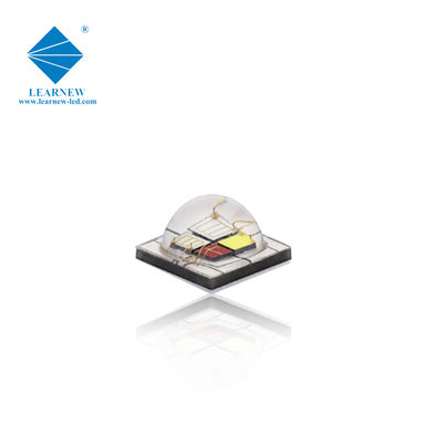 شريحة LED SMD 5050 RGBW 4 في 1 متعددة الألوان مع عدسة سيليكا 5.0*5.0 ملم 12 واط 700mA-1500mA LED COB عالية الطاقة