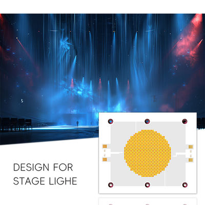 High Efficiency COB LED Chip with 10000 Working Hours 120° Viewing Angle and Algainp Material for Stage and Photography Lights