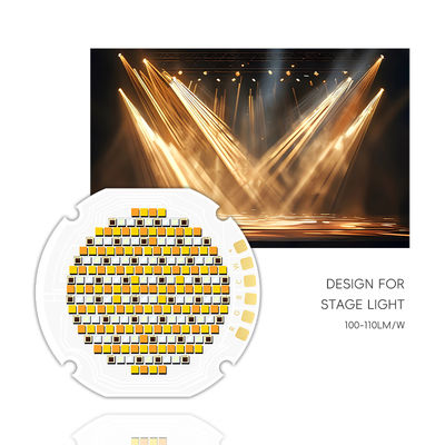 شريحة LED COB ذكية عالية الطاقة 300 واط 700 واط RGBW دائرية 36 ملم 5 في 1 لون 110 لومن/واط لضوء الأفلام