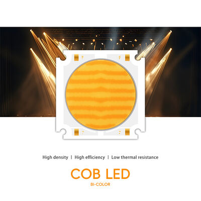 بيع بالجملة كفاءة ضوئية عالية 300 واط + 300 واط 5555 ثنائي الألوان قوة عالية COB LED رقاقة عالية CRI 95 COB أبيض لضوء الفيلم الفيديو