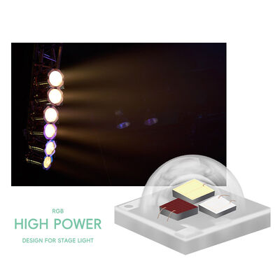 أداء التكلفة 350 مللي أمبير 4 واط RGBW LED 3535 SMD LED Chip Module 3.5x3.5 مم زاوية رؤية 120 للإضاءة المسرحية والمناظر الطبيعية