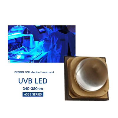 3W 3535 سلسلة مخصصة 395 / 405nm UVA LED COB للتعقيم الحساس للضوء وتعقيم الأشعة فوق البنفسجية