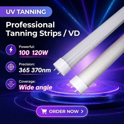 تعلمو العلاج الضوئي الوجه والجسم السوداء السرير التسمير UV LED العلاج الضوئي مصباح استبدال