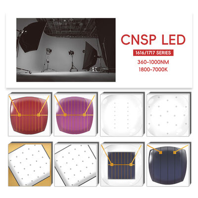 أفضل سعر لملء ضوء LED مرحلة ضوء مخصص 3W 1616 1717 سلسلة 6000-7000K التصوير الفوتوغرافي 365-1000nm CNSP COB LED رقاقة