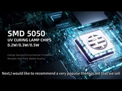 رقائق SMD 5050P IR عالية الطاقة 0.3w 585-595nm 840-850nm 80-100mW للكاميرات والطباعة ثلاثية الأبعاد